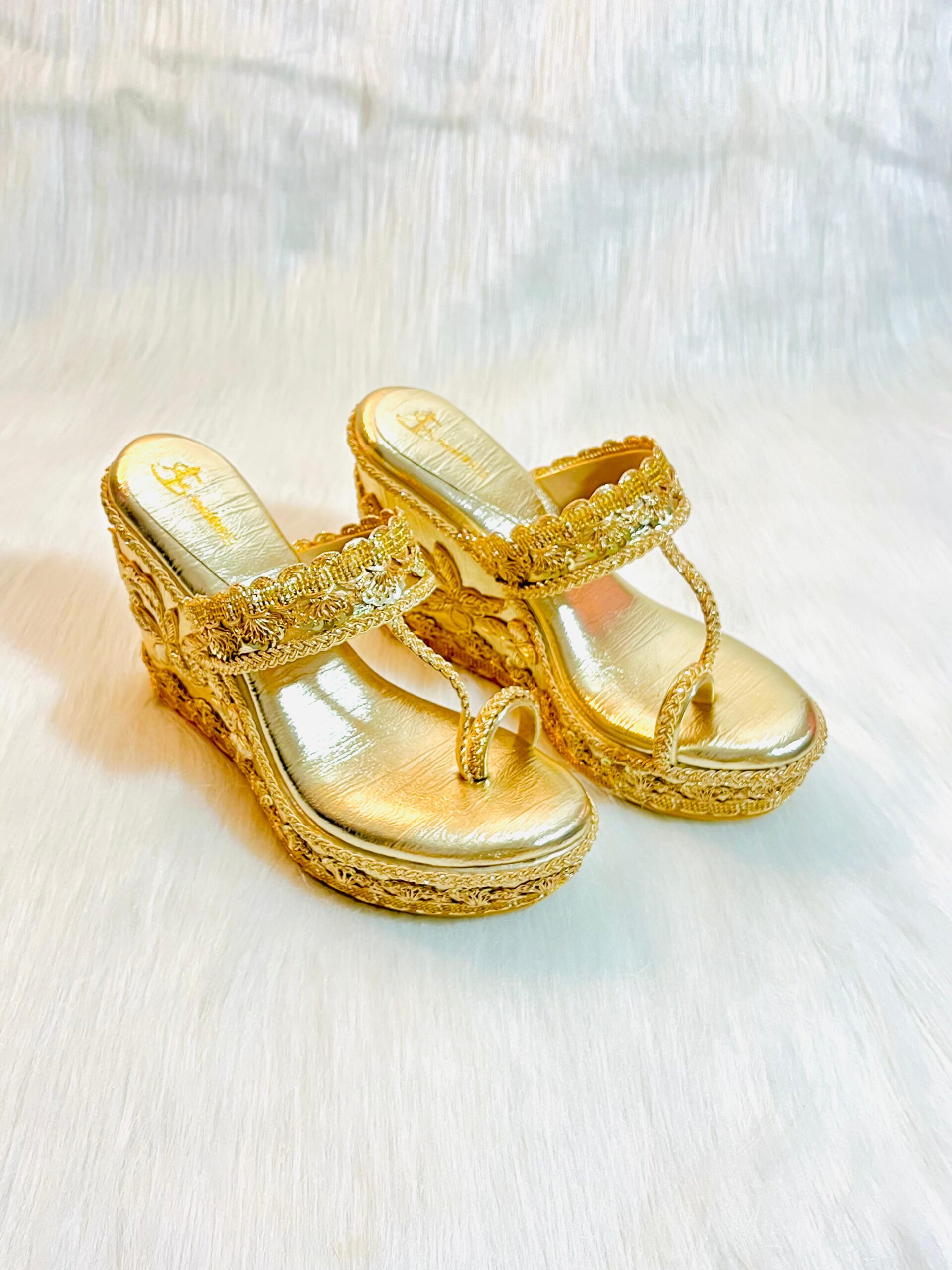 Women Bridal wedges - Image 4