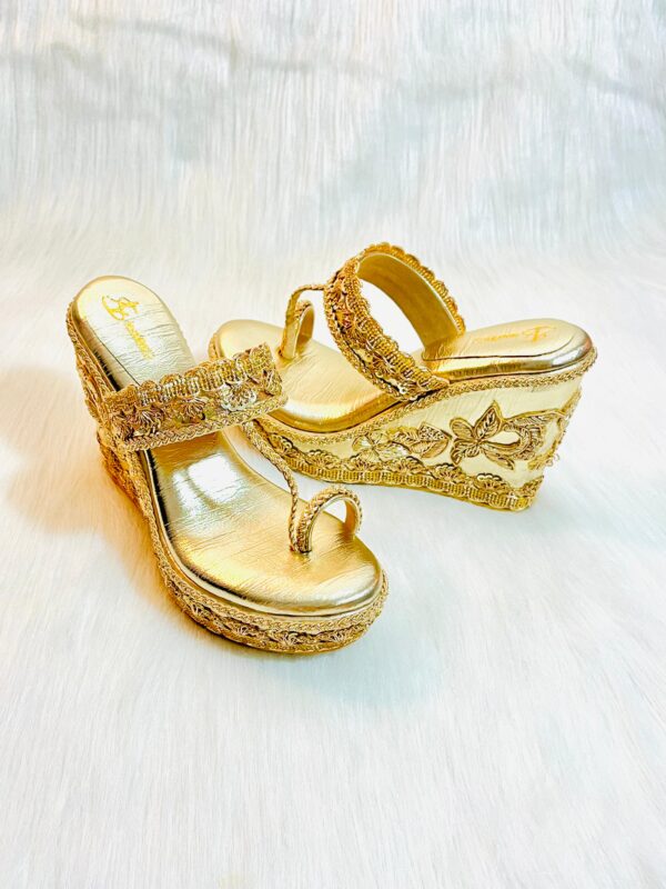 Women Bridal wedges - Image 2