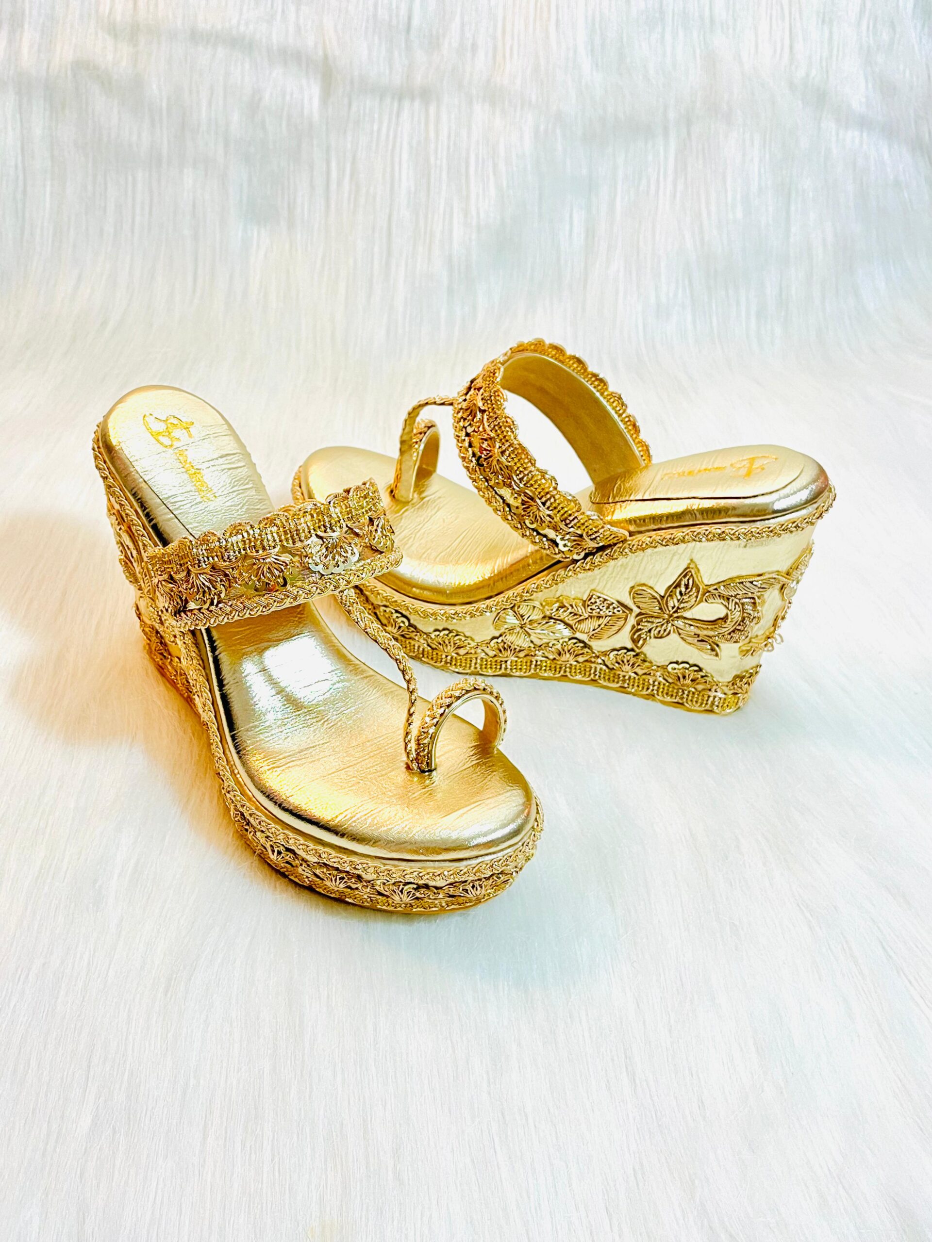 Women Bridal wedges - Image 2