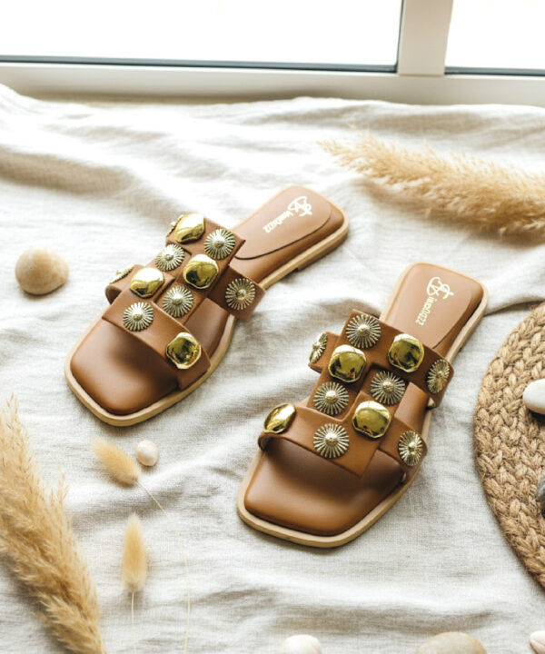 Women Festive Studded Flats