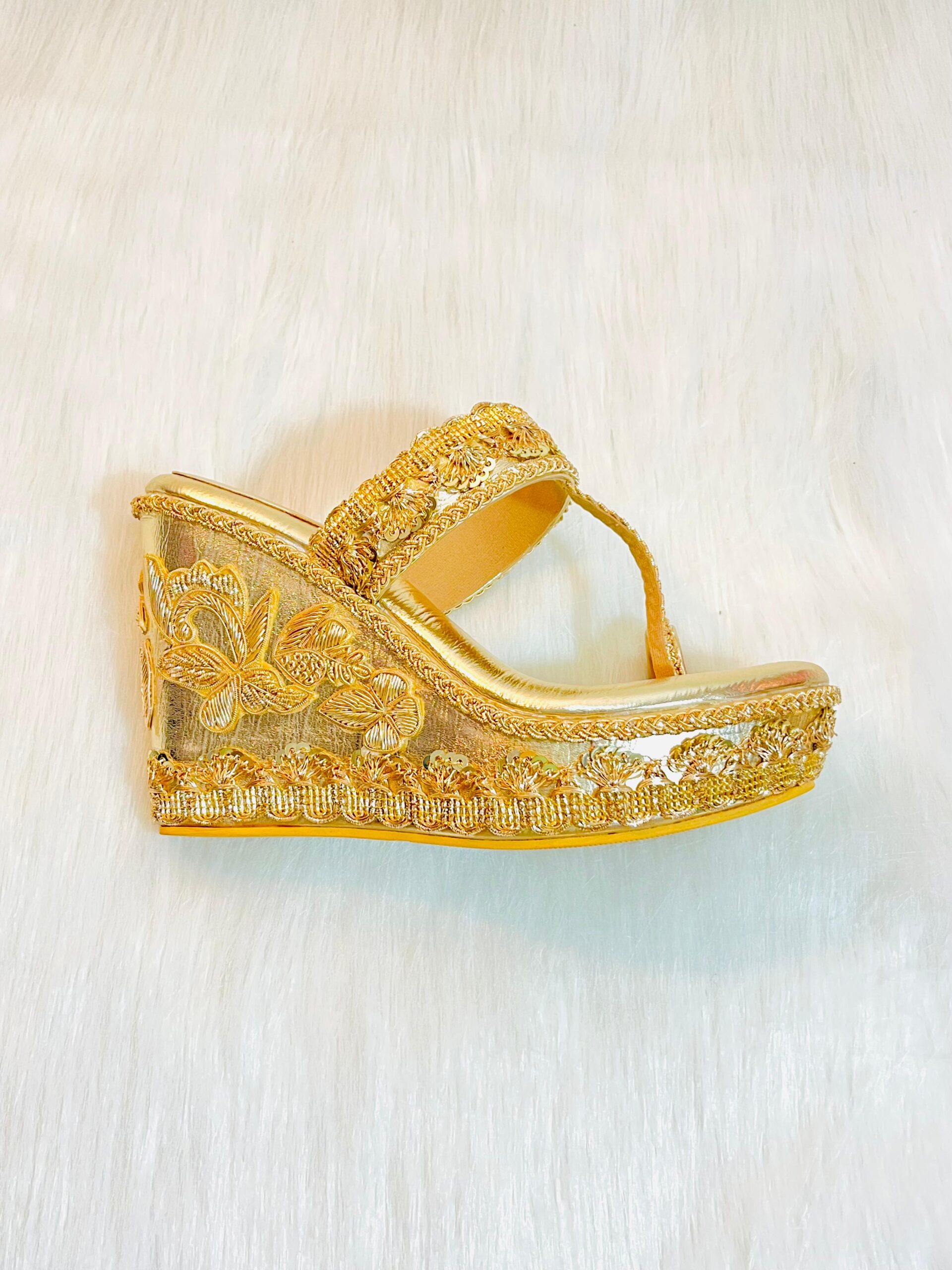 Women Bridal wedges - Image 10